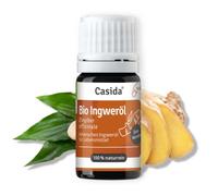 Casida Huile de gingembre bio - Naturelle à boire - Qualité alimentaire - 5 ml