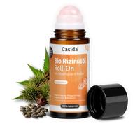 Casida Huile de ricin bio Roll-on - Cheveux et cils - Quartz rose - Naturel