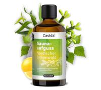 Casida Infusion pour sauna Forêt de bouleaux nordiques - Infusion pour sauna avec huiles essentielles 100 % naturelles - Avec bouleau, eucalyptus, aiguille d'épicéa, citron - Sans parfums synthétiques