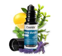 Casida Respirez par roll-on - Huile parfumée, huile aromatique, huile essentielle pour le soin des arômes lors de vos déplacements - Naturel - De la pharmacie - 10 ml