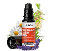 Casida Rouleau cosmétique anti-piqûres et démangeaisons pour apaiser la peau irritée et les démangeaisons, par exemple en cas de piqûres de moustiques, piqûres d'insectes - Rafraîchissant - Avec des