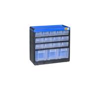 Allit 464600 VarioPlus Pro Magazine pour petites pièces 29/32 (l x H x P) 300 x 285 x 135 mm Noir, bleu, 1 pièce.