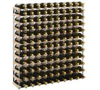 Casier à bouteilles 120 bouteilles Pinède solide Beige G