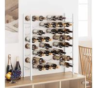 Casier à Bouteilles pour 72 Bouteilles Doré Métal Étagère à Vin Cuisine vidaXL