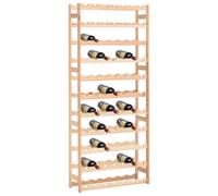 vidaXL Casier à bouteilles pour 77 bouteilles Pinède