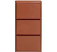 Casier à chaussures Caruso marron 3 tiroirs Kare Design