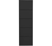 Casier à chaussures Caruso noir 5 tiroirs Kare Design