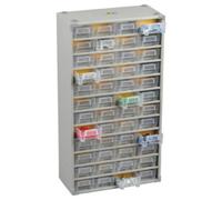 Casier à tiroirs VarioPlus Metall 73, 48 compartiments