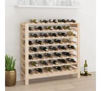 Casier à Vin 109,5x30x42 cm Bois de Pin Massif Porte-bouteilles Étagère vidaXL