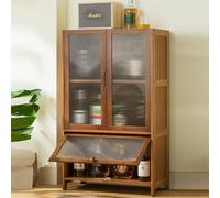 Casier à vin autoportant Moderne avec Grande capacité Stockage Multicouche Structure Stable Facile à Installer pour Cuisine Salon Maison Bar 3ème étage Affichage