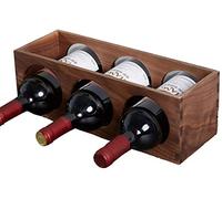 Casier à vin en bois, étagère à vin, présentoir à bouteilles sur pied, parfait pour la cuisine, la cave, le sous-sol, le garde-manger, les armoires de garde-manger, support de bar classique (couleur