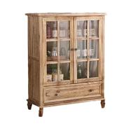 Casier à vin en bois massif, support autoportant pour 20 à 30 bouteilles, parfait pour l'exposition au salon, solution de rangement élégante (couleur 1)