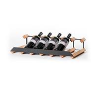 Casier à vin en bois RAXI « Show » - Entièrement monté, Métal, WPUL6