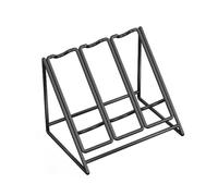 Casier à vin en fer noir pour armoire, étagère de présentation de grande capacité pour cuisine et bar, solution élégante de stockage de vin compatible avec réfrigérateur, parfait pour les amateurs de