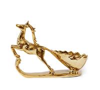 Casier à vin en résine de qualité supérieure, cadeau fantaisie, porte-vin, décoration d'armoire à vin, étroit (couleur : C)