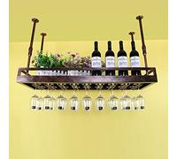 Casier à vin inversé de style européen, casier à vin suspendu, comptoir de bar à vin, ornements de porte-gobelets simples et créatifs, orgue de cintre à vin de hauteur, A, pieds de pieuvre 1
