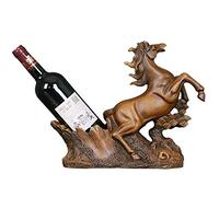 Casier à vin maison salon meuble TV refroidisseur à vin casier à vin résine décorative fait votre choix de famille ou d'amis casier à vin minimaliste moderne (couleur : marron, taille : taille unique)