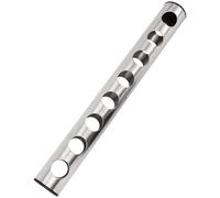 Casier à vin mural vertical en acier inoxydable pour bouteille de vin rouge pour fournitures de bar à la maison