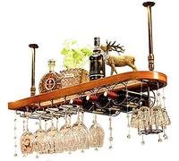 Casier à vin pour amateurs de vin/support mural en bois pour bouteilles de vin en liège rouge blanc champagne 4 long pied support de verre maison cuisine bar D eacute