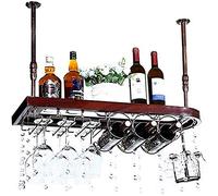 Casier à vin pour amateurs de vin/support mural en bois pour bouteilles de vin en liège rouge blanc champagne 4 long pied support de verre maison cuisine bar D eacute