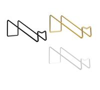 Casier à vin rouge en métal - Autonome pour une seule bouteille peu encombrante pour salle à manger, bar, salle à manger ou maison ou organisateur de rangement pour bouteilles de vin (18 x 7,5 x 6 cm