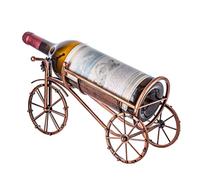 Casier à vin rustique en forme de chariot créatif casier à vin rétro en fer forgé support de bar support d'affichage support décor étagère à vin étagères de stockage de vin (taille : 5L) ()