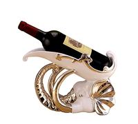 Casier à vin rustique en forme de nez d'éléphant Casier à vin créativité européenne Porte-vin en résine Porte-vin Cadeau pour la maison Fournitures de décoration de bar Étagère à bouteilles Étagères