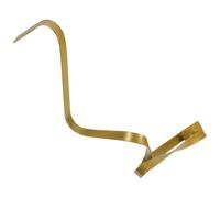Casier à Vin Suspendu en Fer Doré, Équilibre pour Bouteille de Vin | Décoration de Table, Principe D’équilibre, Présentation Inclinée, pour Restaurant et Bar, Style Ruban