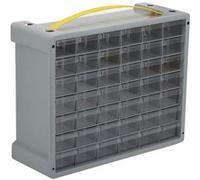 Terry Casier à vis plastique n42EDM 75067 – 42 tiroirs – H32,5 x L40,5 x P15 cm