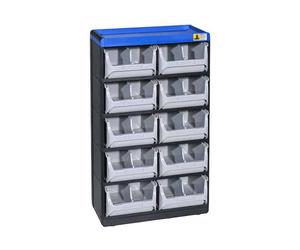 Casier avec 10 bacs à vis VarioPlus Pro 53/20