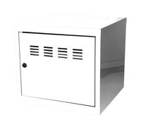 Casier de bureau individuel juxtaposable CUBE - H. 36 cm Blanc