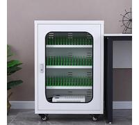 Casier de charge portable pour téléphone avec 6 à 60 emplacements, armoire mobile verrouillable pour l'école, l'église, l'aéroport et le bureau, station de charge organisée pour téléphones portables