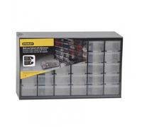 STANLEY Mallette de rangement (L x l x H) 36.5 x 15.5 x 22.5 cm Nombre de compartiments: 30 Contenu