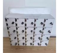Casier de rangement en acrylique pour téléphone portable avec serrure et clés pour écoles, usines et salles d'examen, armoire de petite taille pour laboratoires et gouvernements