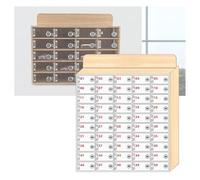 Casier de rangement en bois pour téléphone portable pour écoles - Organiseur mural avec 9 emplacements, parfait pour la gestion des téléphones en classe