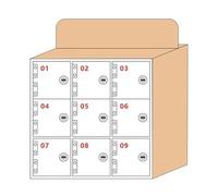 Casier de rangement en bois pour téléphone portable - Support multiple pour téléphone portable et boîte de gestion pour défis de maîtrise de soi - Parfait pour la maison et le bureau