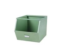 Casier De Rangement En Métal Avec Étiquette - Vert