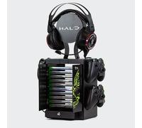 Casier De Rangement Halo Officiel Unsc - Avec Support Jeux Playstation Et Xbox - Support Casque