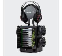 Casier De Rangement Halo Officiel Unsc - Avec Support Jeux Playstation Et Xbox - Support Casque