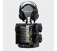 Casier de rangement Halo officiel UNSC - Avec support jeux Playstation et Xbox - Support casque G