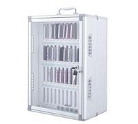 Casier De Rangement Mural avec Cadre en Alliage D'aluminium Boîte pour Téléphone Portable avec Clé pour École Usine(48bits)