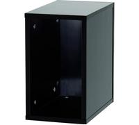 Casier de Rangement ou d'Archivage - GLORIOUS DJ - MB3 55 BOX NOIR - Idéal pour Environ 55 Vinyles