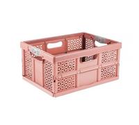 Casier de rangement pliable 32 litres Léa Keeeper - Rose