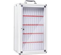 Casier de rangement portable sécurisé pour téléphone avec serrure et minuterie - Boîte de dépôt mobile pour salles de classe et bureaux - Parfait pour le personnel des étudiants et les événements