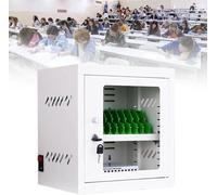 Casier de rangement pour téléphone portable en acier robuste à 6 emplacements pour casiers, postes de police, prisons, organiseur durable pour un rangement sûr des appareils