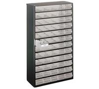 raaco 1260-00 Armoire à tiroirs (L x l x H) 306 x 150 x 552 mm Nombre de compartiments: 60 Contenu 1 pc(s)