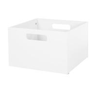 Roba Boîte de rangement en bois pour chambre d'enfant, pour jouets et déco, avec poignées – Blanc