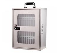 Casier de rangement sécurisé pour téléphone avec poignée - Pas de montage nécessaire, idéal pour les écoles, les bureaux, les établissements de santé - Installation facile et rangement sûr des