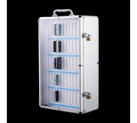 Casier de rangement sécurisé pour téléphone portable avec clé, armoire durable pour la gestion et l'organisation de la salle de classe