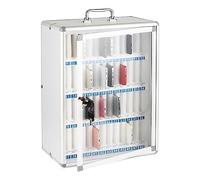 Casier de rangement transparent pour téléphone portable avec 60 emplacements numérotés Idéal pour les écoles et les bureaux Parfait pour les examens et les environnements de travail Solution sûre et